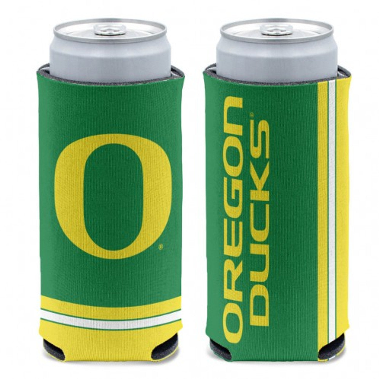 Oregon Ducks Can Cooler Slim Can Design - Sports Collectibles, Sports Memorabilia, Sports Fan Shop, Sports Gifts