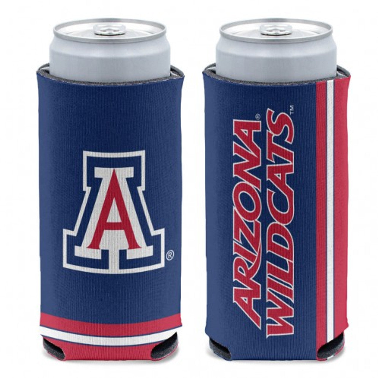 Arizona Wildcats Can Cooler Slim Can Design - Sports Collectibles, Sports Memorabilia, Sports Fan Shop, Sports Gifts
