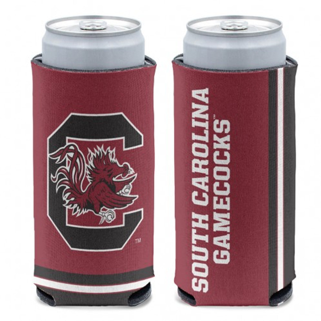 South Carolina Gamecocks Can Cooler Slim Can Design - Sports Collectibles, Sports Memorabilia, Sports Fan Shop, Sports Gifts
