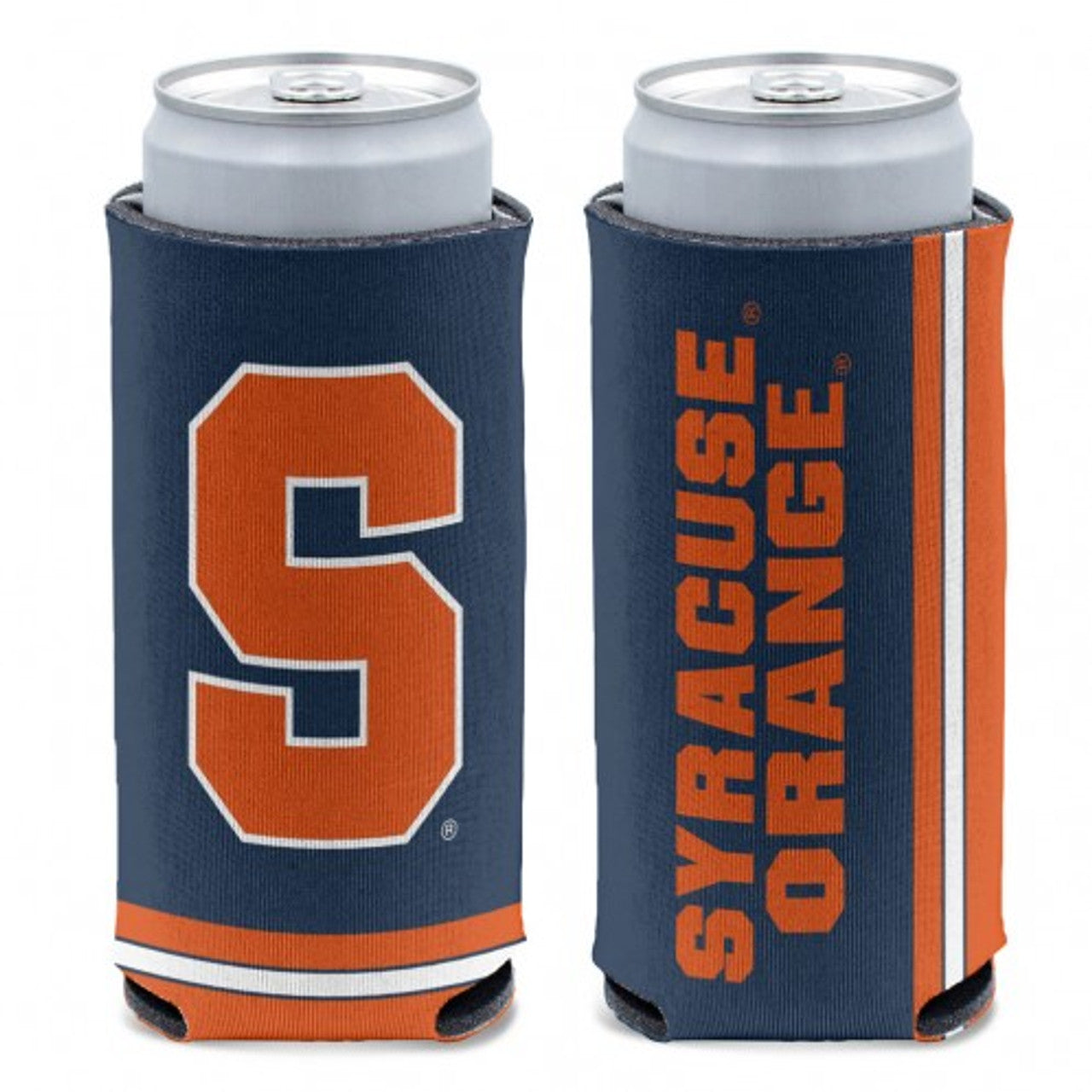 Syracuse Orange Can Cooler Slim Can Design Special Order - Sports Collectibles, Sports Memorabilia, Sports Fan Shop, Sports Gifts