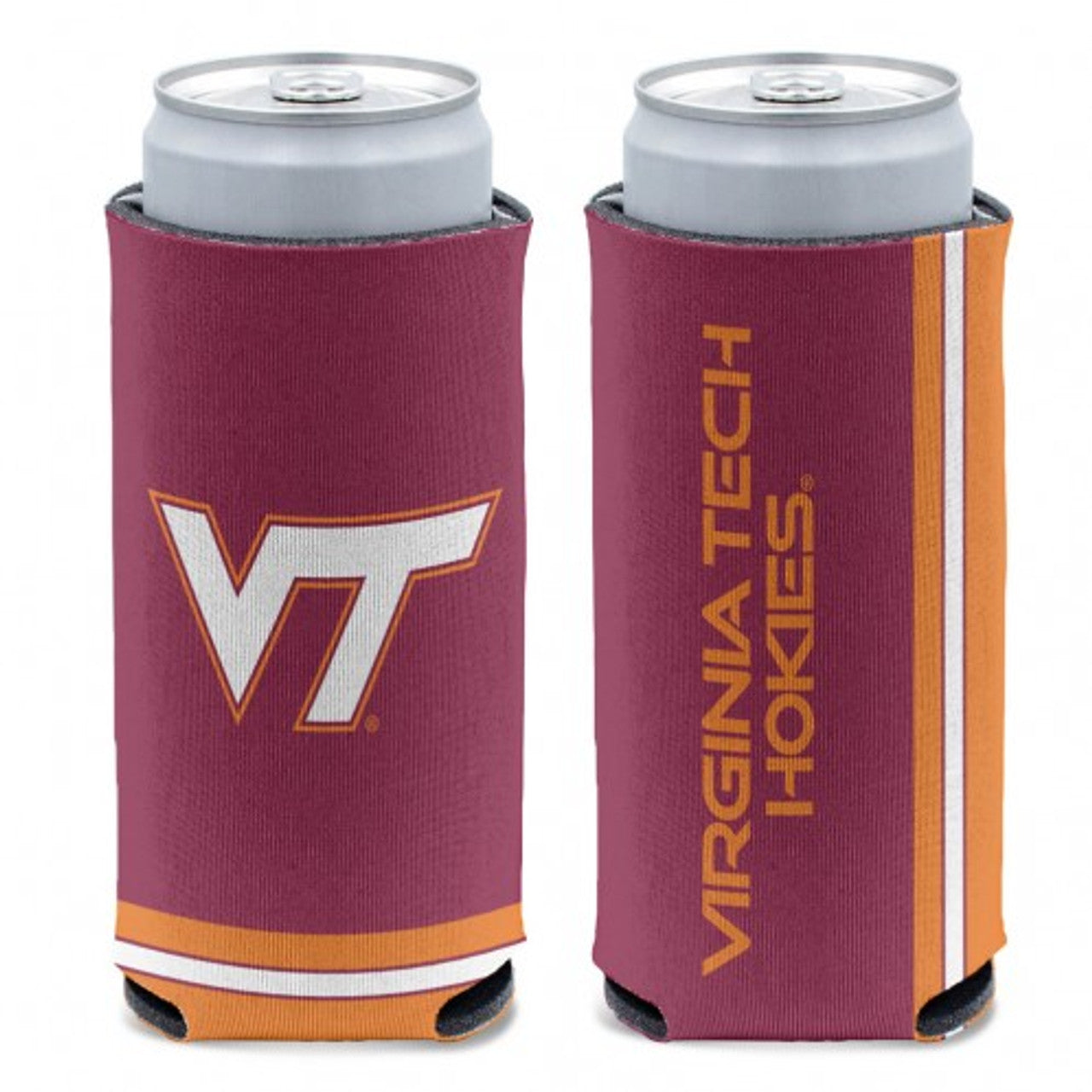 Virginia Tech Hokies Can Cooler Slim Can Design - Sports Collectibles, Sports Memorabilia, Sports Fan Shop, Sports Gifts