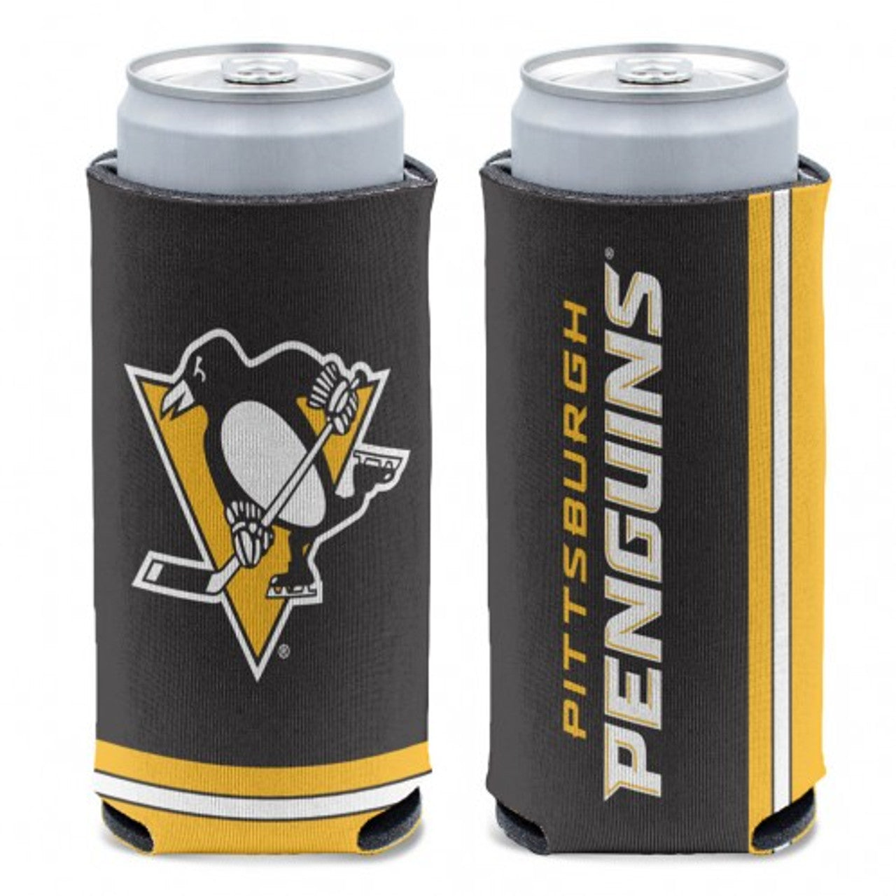 Pittsburgh Penguins Can Cooler Slim Can Design - Sports Collectibles, Sports Memorabilia, Sports Fan Shop, Sports Gifts