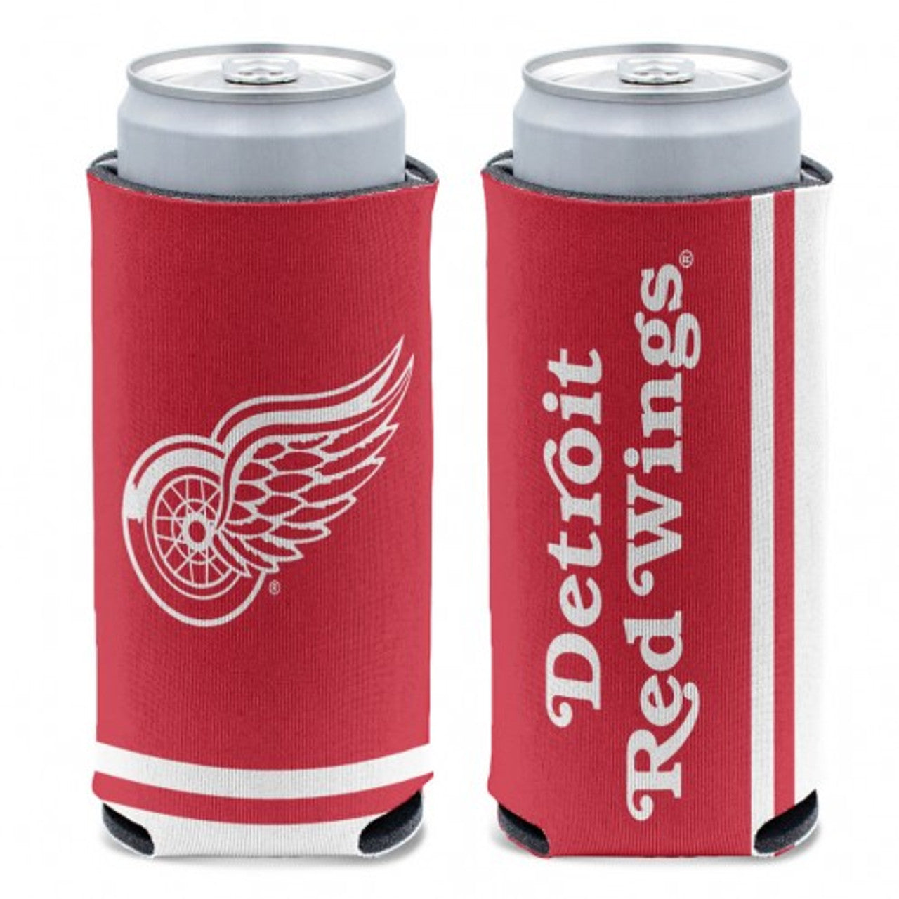 Detroit Red Wings Can Cooler Slim Can Design - Sports Collectibles, Sports Memorabilia, Sports Fan Shop, Sports Gifts