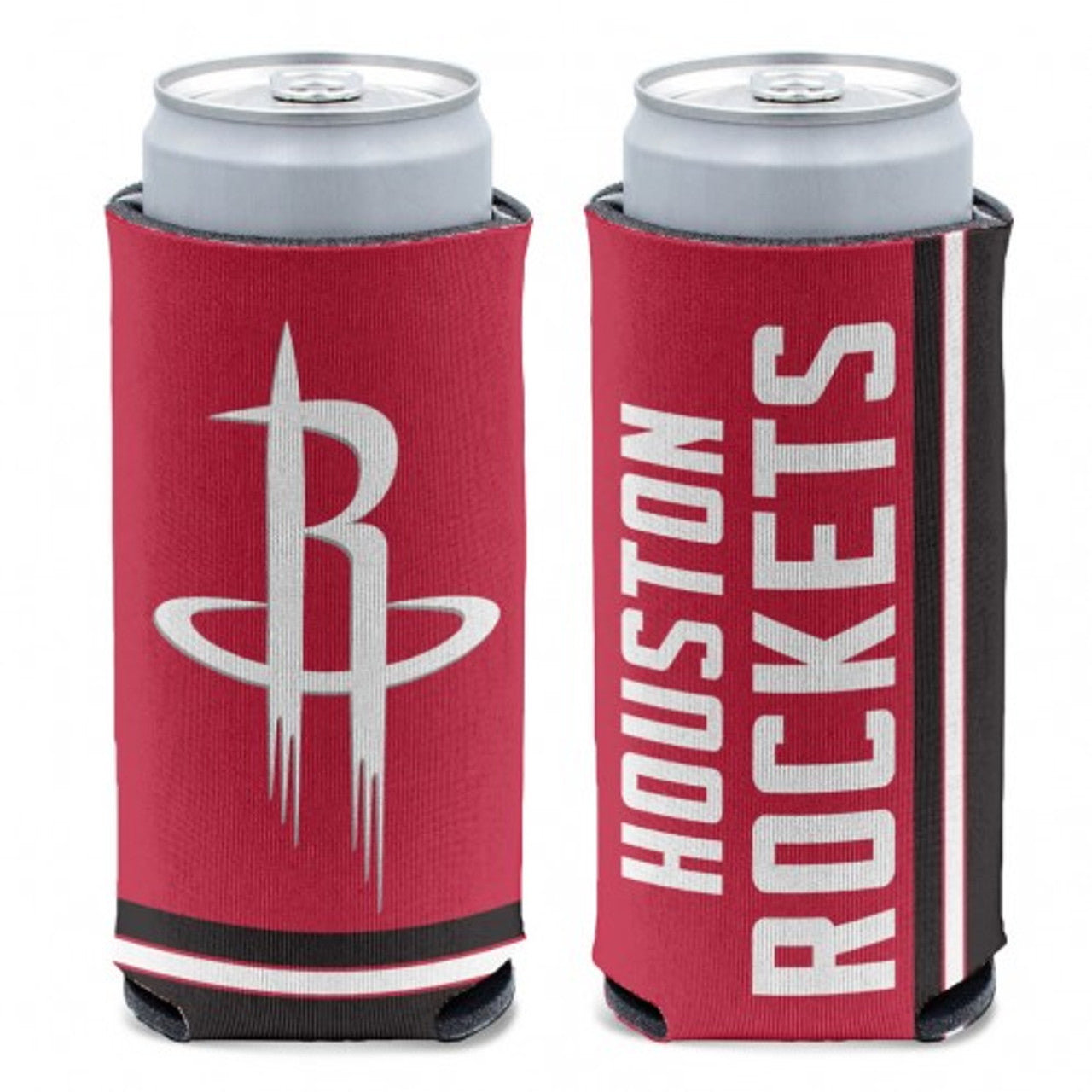 Houston Rockets Can Cooler Slim Can Design - Sports Collectibles, Sports Memorabilia, Sports Fan Shop, Sports Gifts