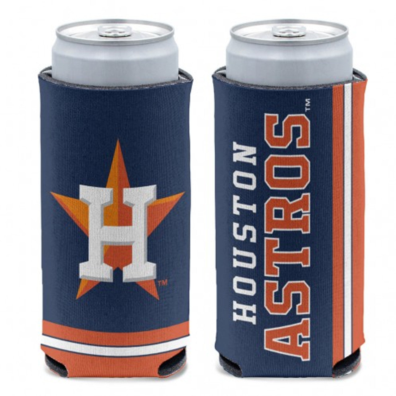 Houston Astros Can Cooler Slim Can Design - Sports Collectibles, Sports Memorabilia, Sports Fan Shop, Sports Gifts