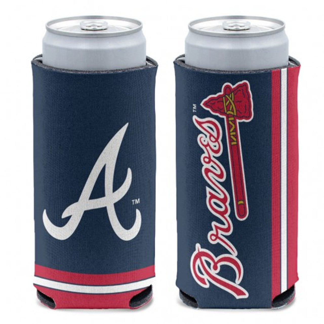 Atlanta Braves Can Cooler Slim Can Design - Sports Collectibles, Sports Memorabilia, Sports Fan Shop, Sports Gifts