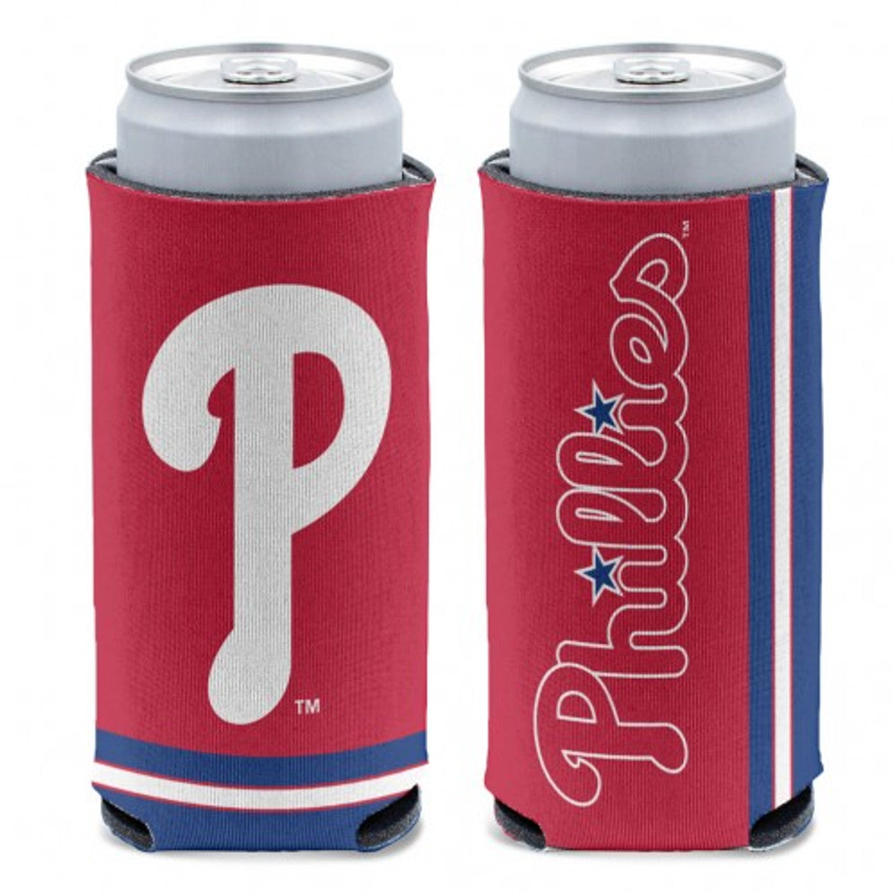 Philadelphia Phillies Can Cooler Slim Can Design - Sports Collectibles, Sports Memorabilia, Sports Fan Shop, Sports Gifts