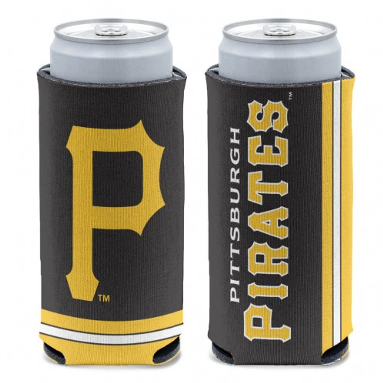 Pittsburgh Pirates Can Cooler Slim Can Design - Sports Collectibles, Sports Memorabilia, Sports Fan Shop, Sports Gifts