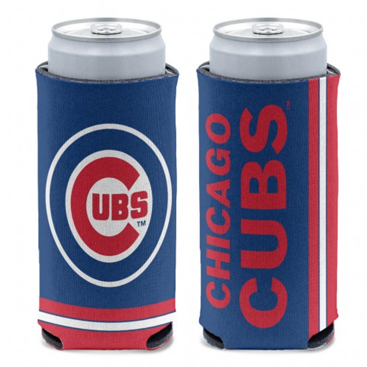 Chicago Cubs Can Cooler Slim Can Design - Sports Collectibles, Sports Memorabilia, Sports Fan Shop, Sports Gifts