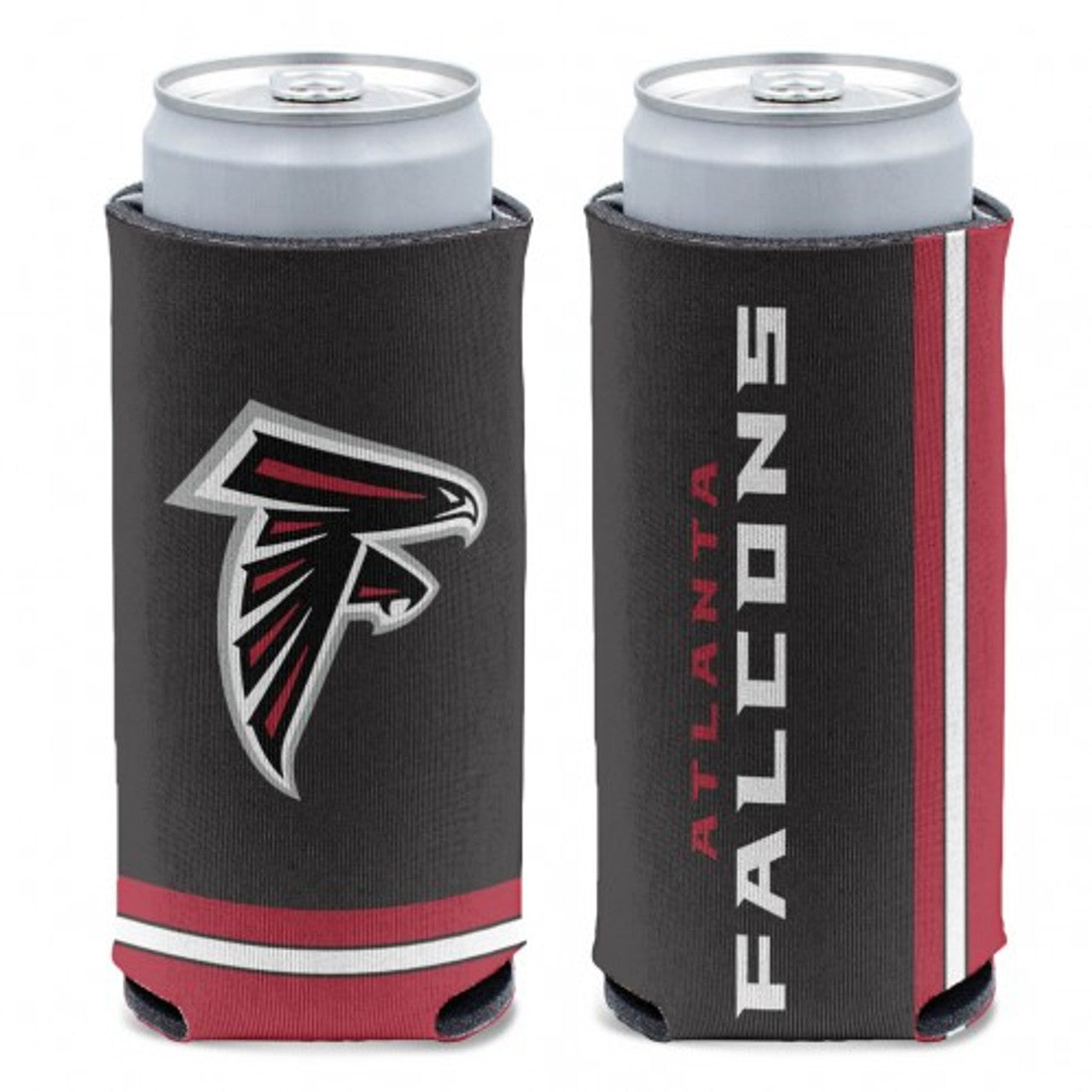 Atlanta Falcons Can Cooler Slim Can Design - Sports Collectibles, Sports Memorabilia, Sports Fan Shop, Sports Gifts