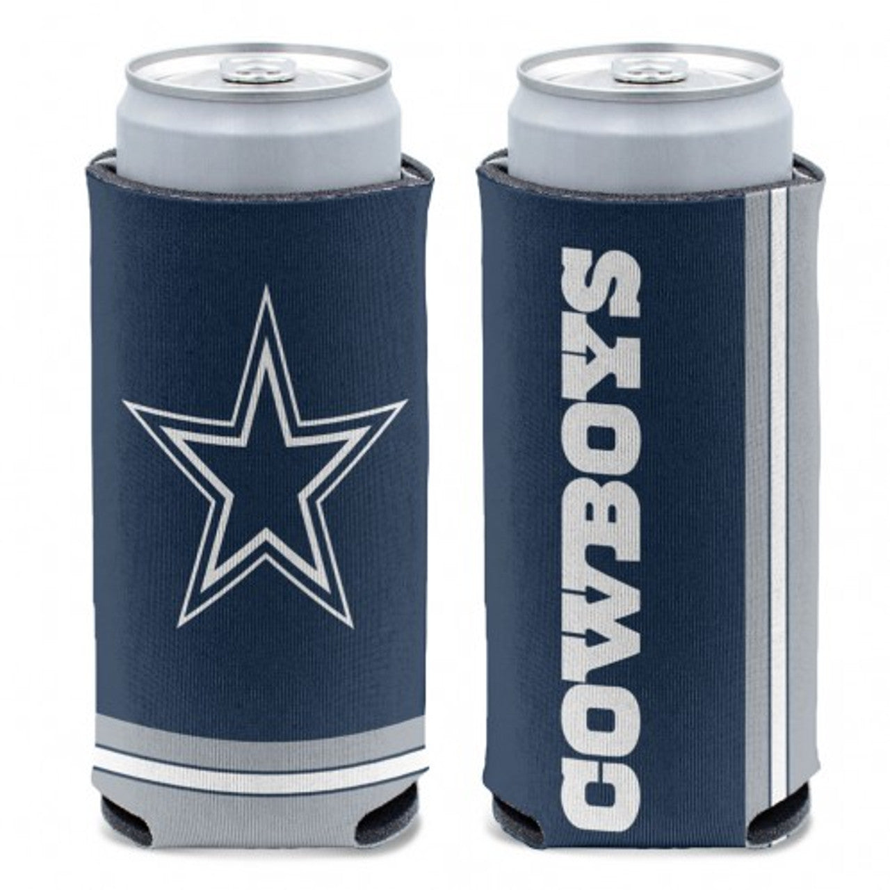 Dallas Cowboys Can Cooler Slim Can Design - Sports Collectibles, Sports Memorabilia, Sports Fan Shop, Sports Gifts