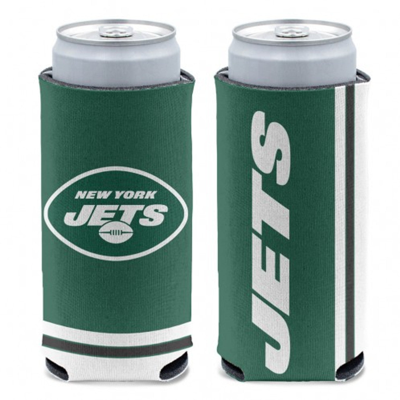 New York Jets Can Cooler Slim Can Design - Sports Collectibles, Sports Memorabilia, Sports Fan Shop, Sports Gifts