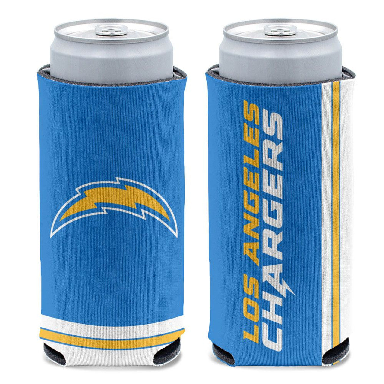 Los Angeles Chargers Can Cooler Slim Can Design - Sports Collectibles, Sports Memorabilia, Sports Fan Shop, Sports Gifts