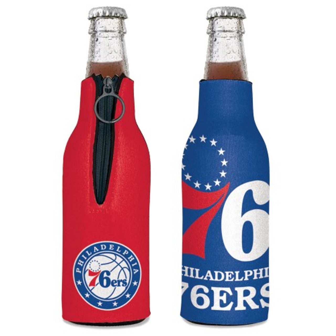 Philadelphia 76ers Bottle Cooler - Sports Collectibles, Sports Memorabilia, Sports Fan Shop, Sports Gifts