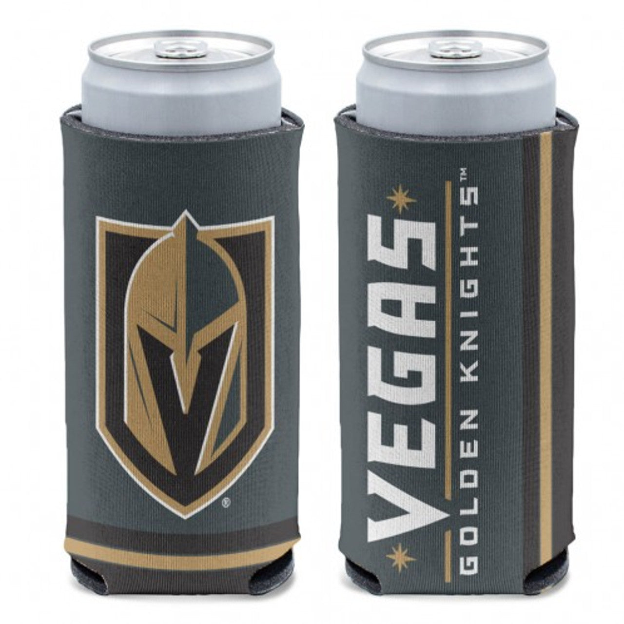 Vegas Golden Knights Can Cooler Slim Can Design - Sports Collectibles, Sports Memorabilia, Sports Fan Shop, Sports Gifts