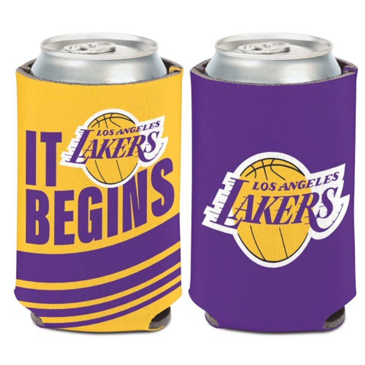 Los Angeles Lakers Can Cooler Slogan Design Special Order - Sports Collectibles, Sports Memorabilia, Sports Fan Shop, Sports Gifts