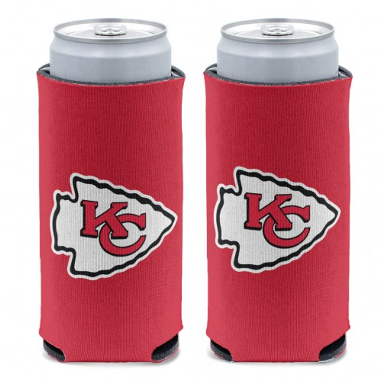 Kansas City Chiefs Can Cooler Slim Can Design - Sports Collectibles, Sports Memorabilia, Sports Fan Shop, Sports Gifts
