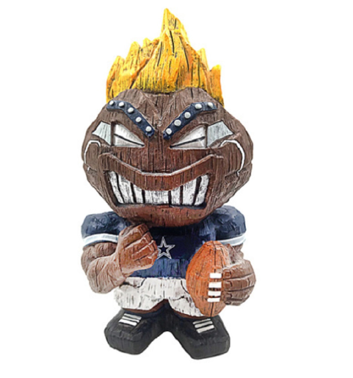 Dallas Cowboys Tiki Character 8 Inch - Special Order - Sports Collectibles, Sports Memorabilia, Sports Fan Shop, Sports Gifts
