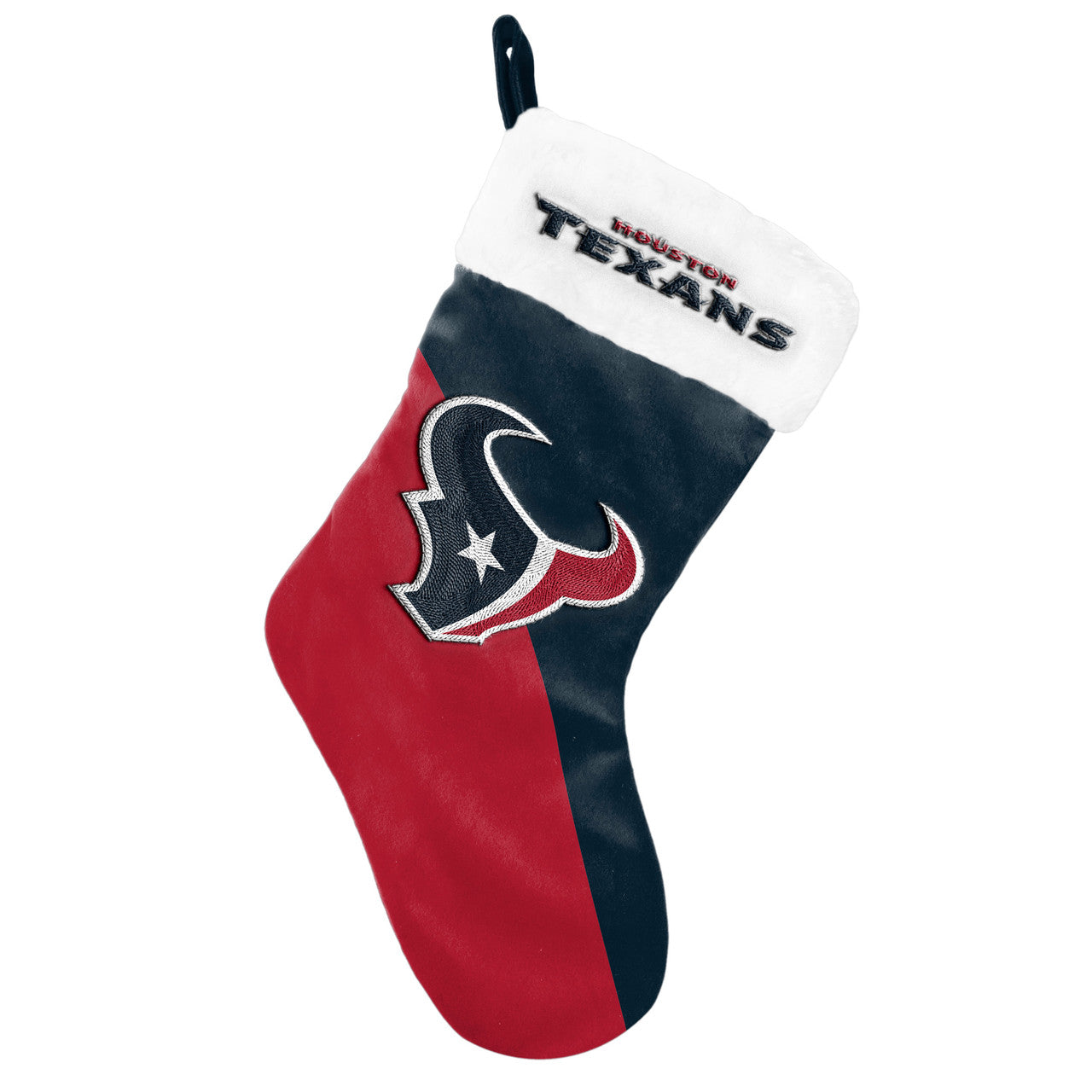 Houston Texans Holiday Stocking Basic 2020 - Sports Collectibles, Sports Memorabilia, Sports Fan Shop, Sports Gifts