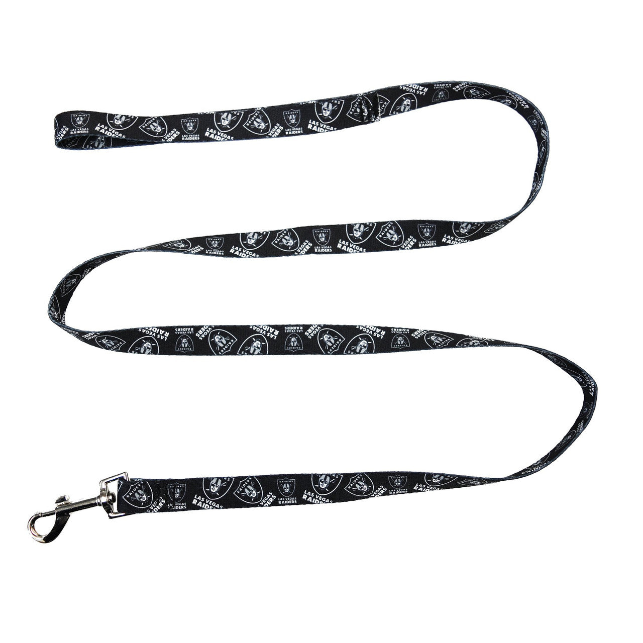 Las Vegas Raiders Pet Leash 1x60 - Sports Collectibles, Sports Memorabilia, Sports Fan Shop, Sports Gifts