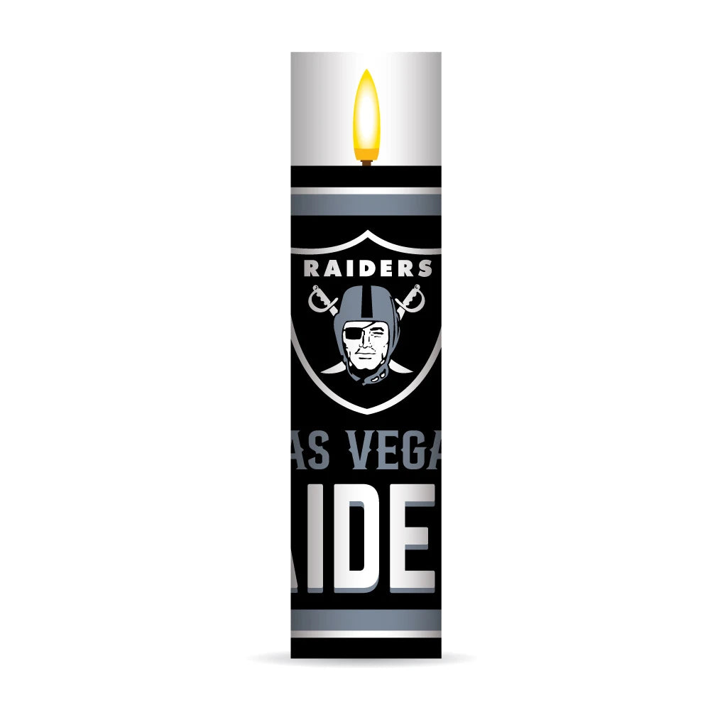 Las Vegas Raiders Candle Electronic