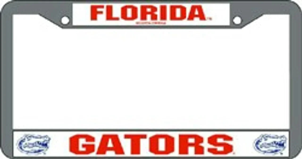 Florida Gators Chrome License Plate Frame (CDG) - 757 Sports Collectibles