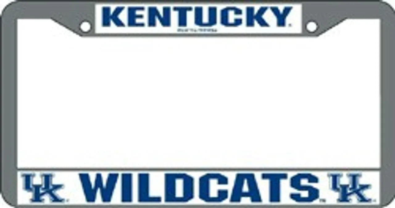 Kentucky Wildcats Chrome License Plate Frame (CDG) - 757 Sports Collectibles