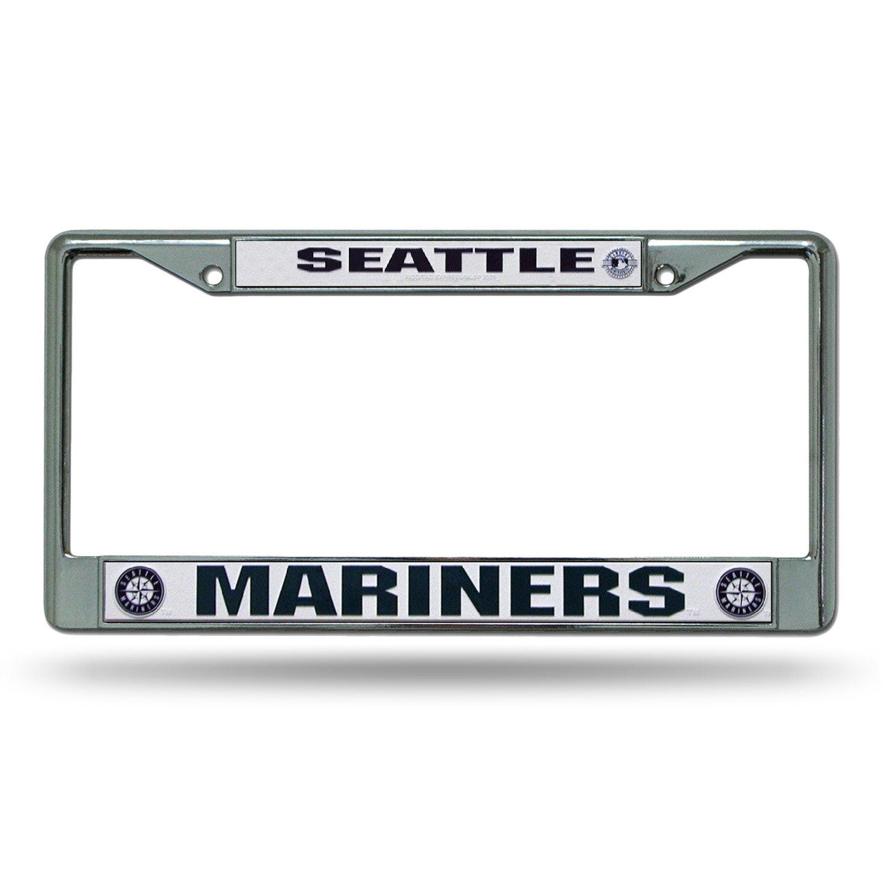 Seattle Kraken License Plate Frame Chrome Printed Insert - Sports Collectibles, Sports Memorabilia, Sports Fan Shop, Sports Gifts