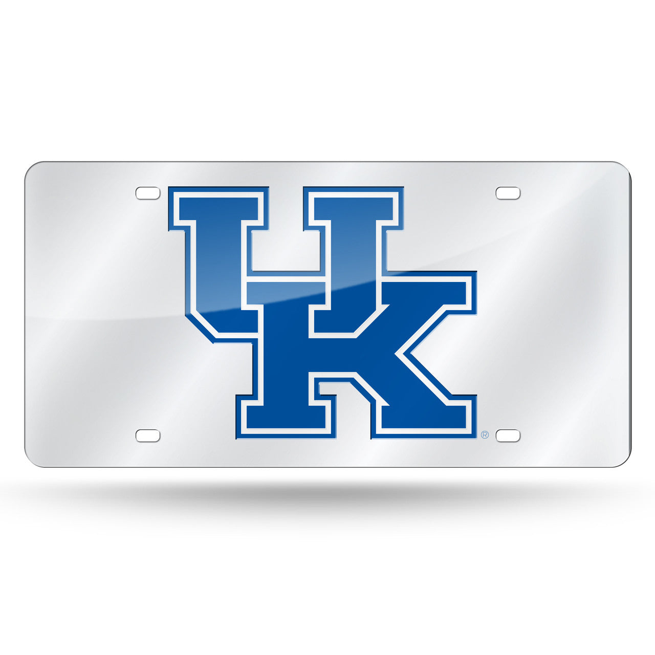 Kentucky Wildcats License Plate Laser Cut Silver - Sports Collectibles, Sports Memorabilia, Sports Fan Shop, Sports Gifts