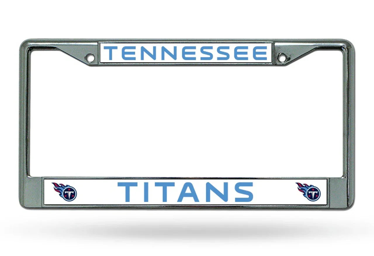 Tennessee Titans Chrome License Plate Frame (CDG) - 757 Sports Collectibles