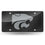 Kansas State Wildcats License Plate Laser Cut Black and Silver Special Order - 757 Sports Collectibles