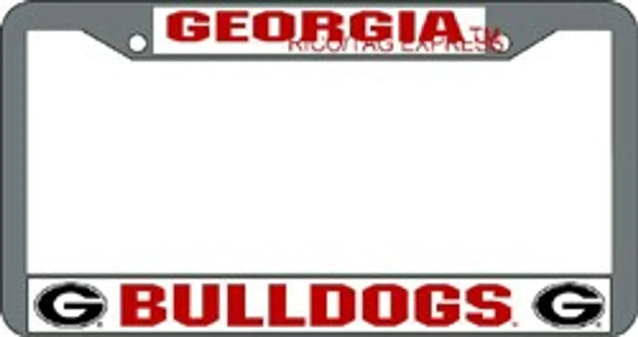 Georgia Bulldogs Chrome License Plate Frame (CDG) - 757 Sports Collectibles