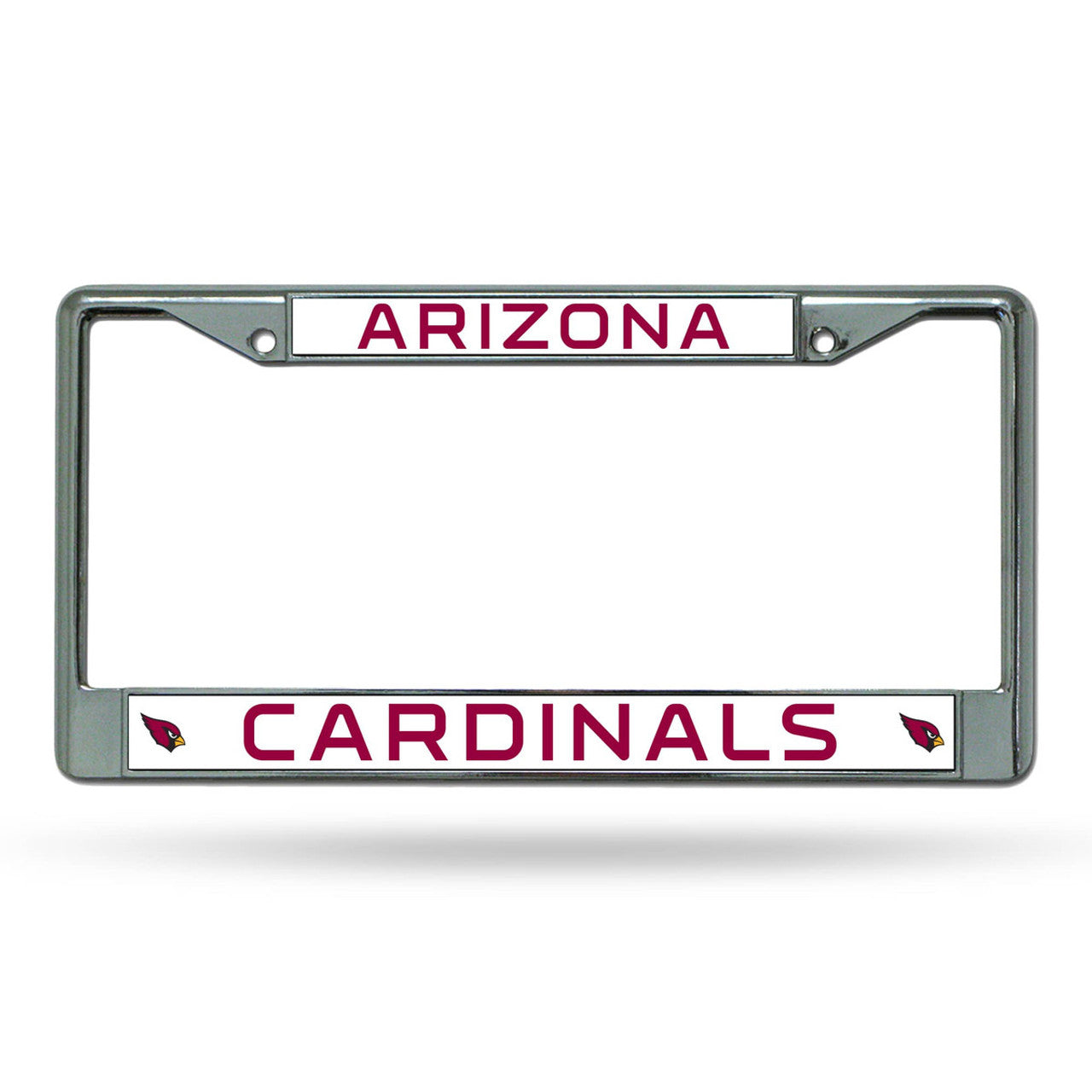 Arizona Cardinals License Plate Frame Chrome - Sports Collectibles, Sports Memorabilia, Sports Fan Shop, Sports Gifts