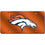 Denver Broncos Laser Cut Orange License Plate (CDG) - 757 Sports Collectibles