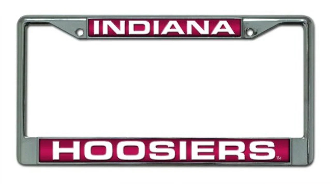 Indiana Hoosiers Laser Cut License Plate Frame (CDG) - 757 Sports Collectibles