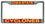 Iowa State Cyclones Laser Cut Chrome License Plate Frame (CDG) - 757 Sports Collectibles