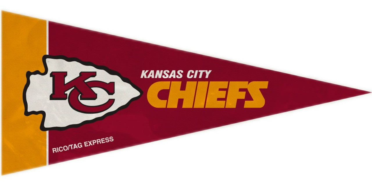 Kansas City Chiefs Pennant Set Mini 8 Piece - Sports Collectibles, Sports Memorabilia, Sports Fan Shop, Sports Gifts