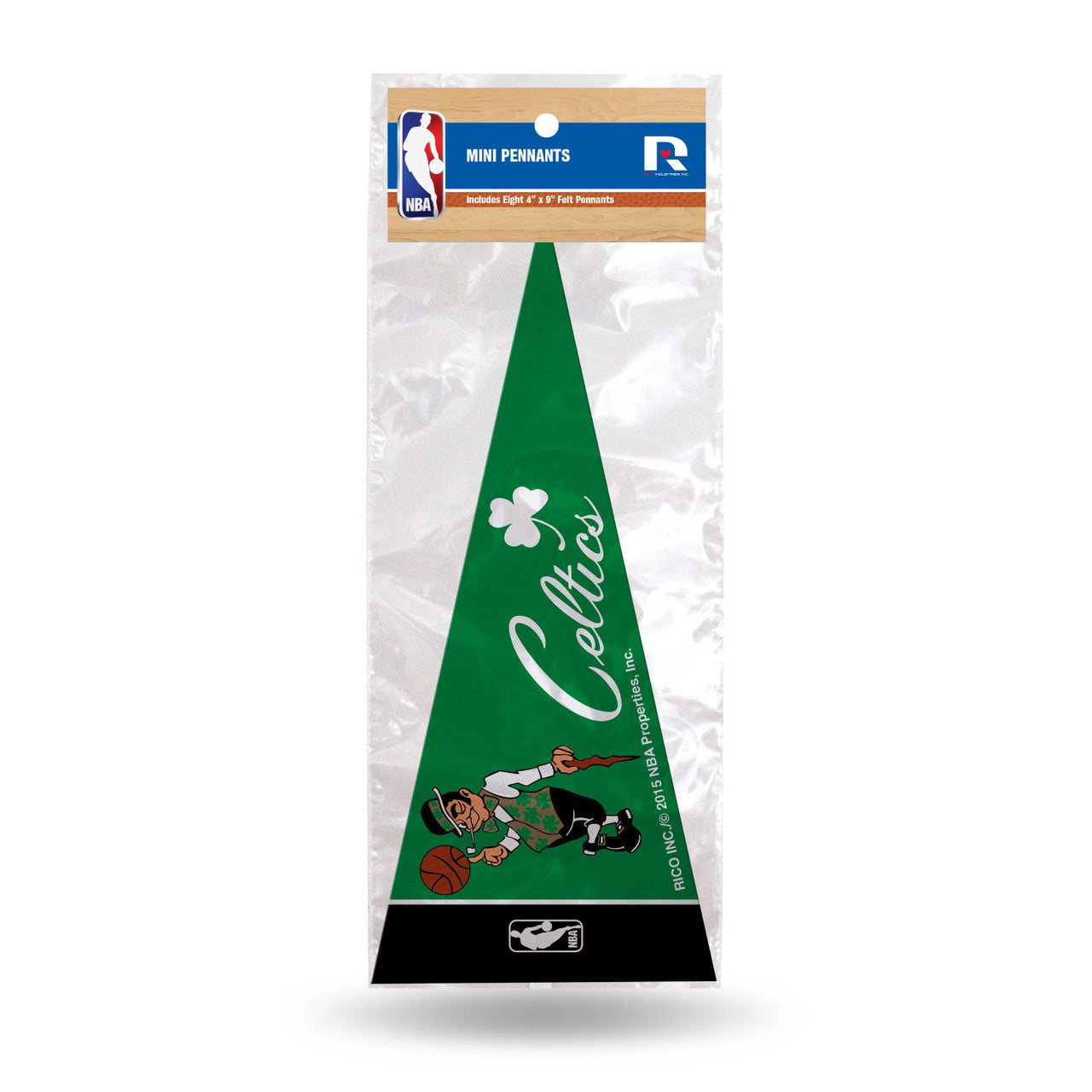 Boston Celtics Mini Pennants - 8 Piece Set - Sports Collectibles, Sports Memorabilia, Sports Fan Shop, Sports Gifts