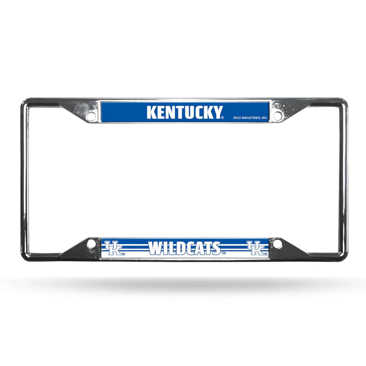 Kentucky Wildcats License Plate Frame Chrome EZ View (CDG) - 757 Sports Collectibles