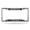 Houston Texans License Plate Frame Chrome EZ View (CDG) - 757 Sports Collectibles