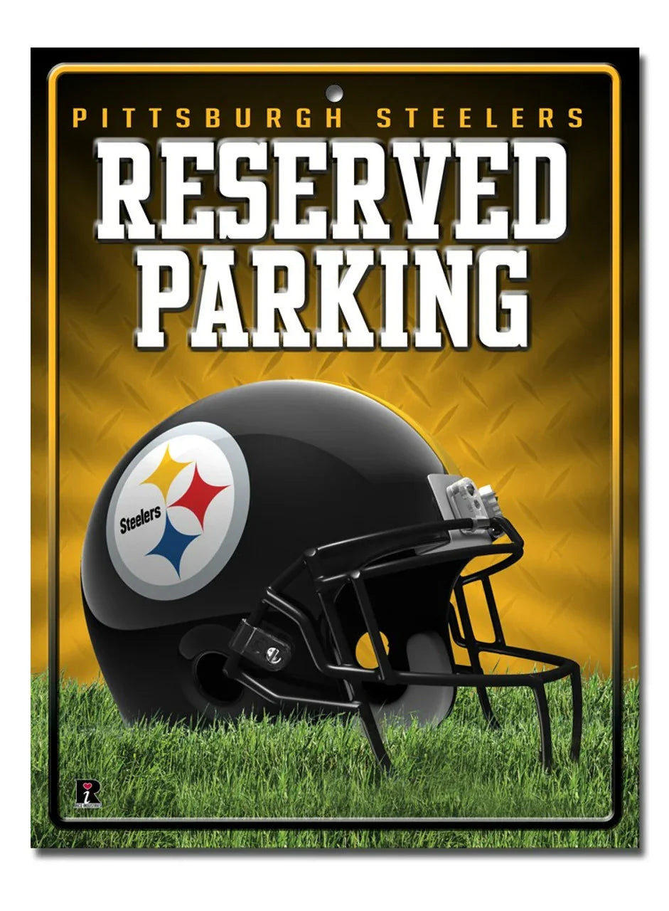 Pittsburgh Steelers Metal Parking Sign (CDG) - 757 Sports Collectibles