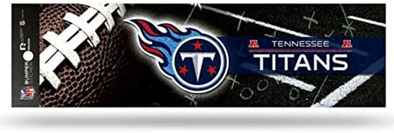 Tennessee Titans Decal Bumper Sticker Glitter - Sports Collectibles, Sports Memorabilia, Sports Fan Shop, Sports Gifts