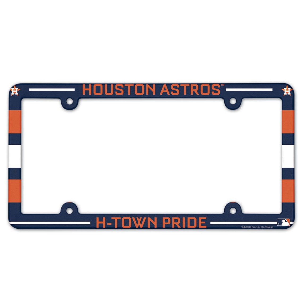 Houston Astros License Plate Frame - Full Color - Special Order - Sports Collectibles, Sports Memorabilia, Sports Fan Shop, Sports Gifts