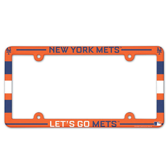 New York Mets License Plate Frame - Full Color