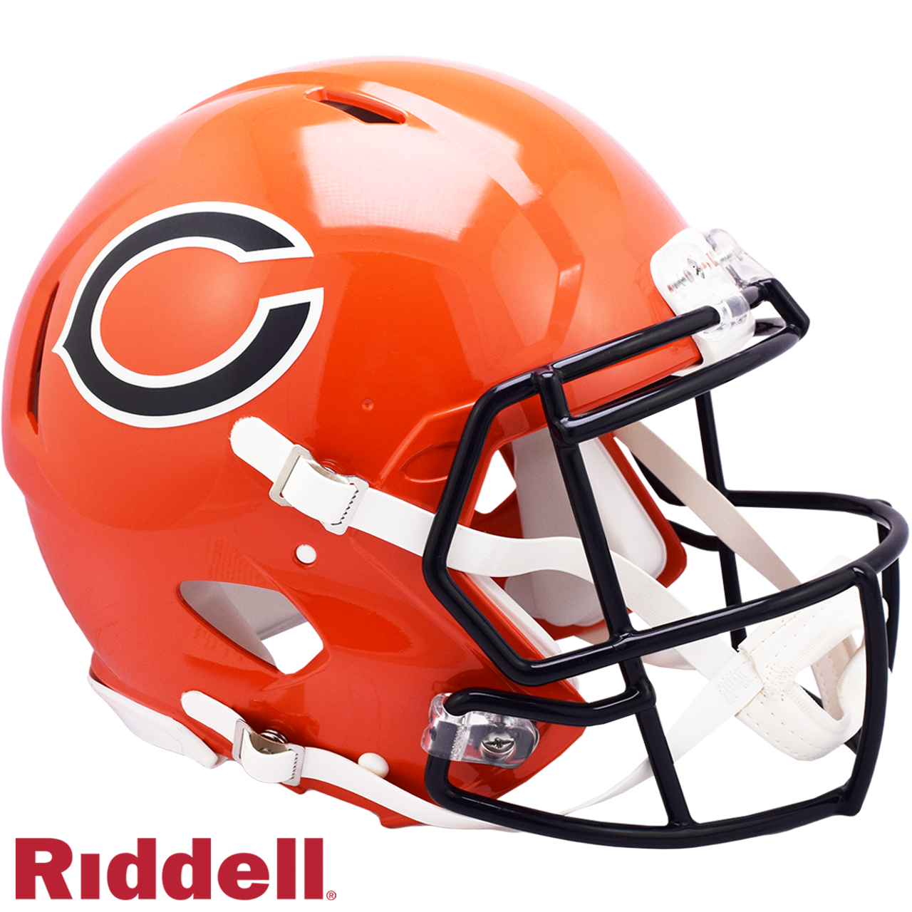Chicago Bears Helmet Riddell Authentic Full Size Speed Style On-Field Alternate - Special Order