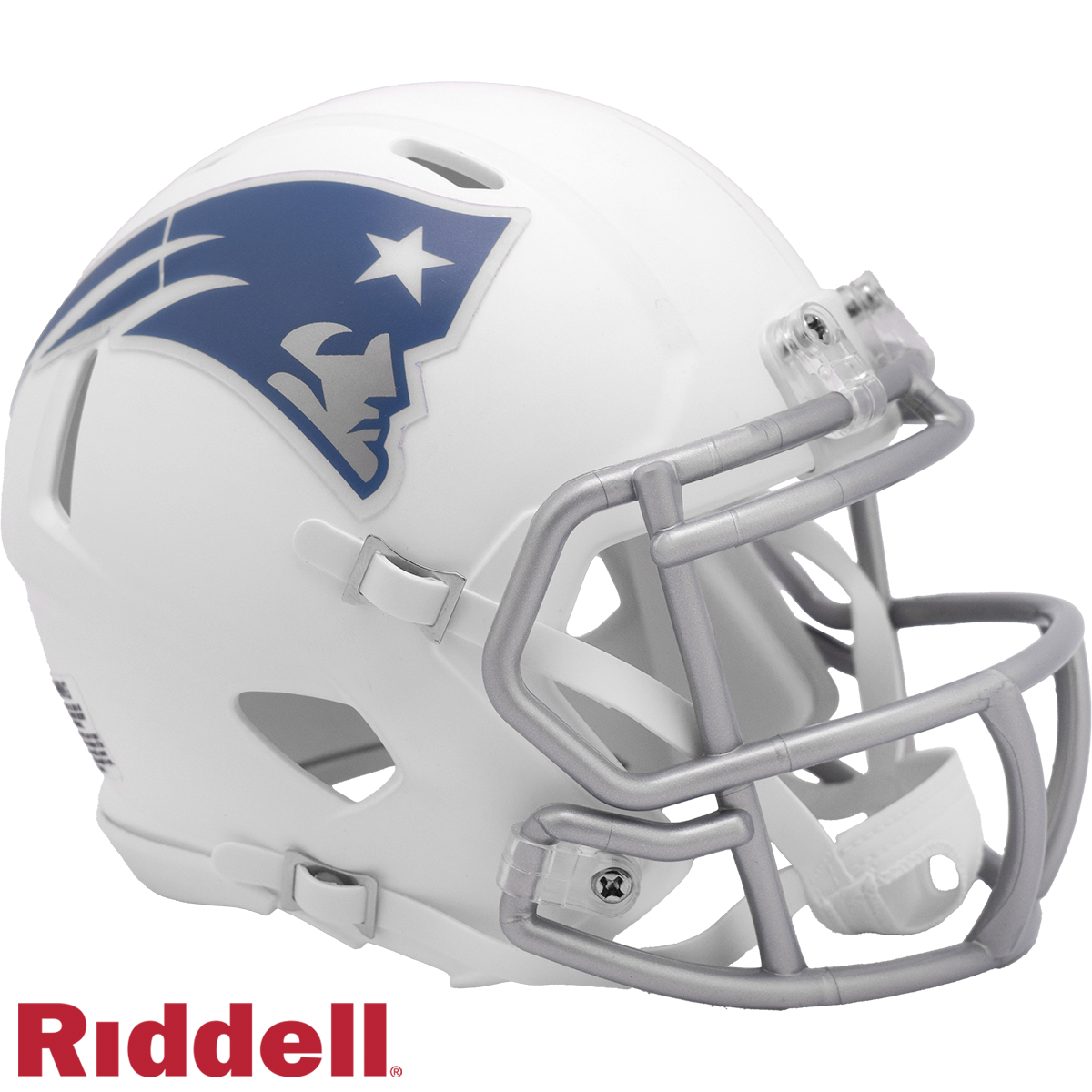 New England Patriots Helmet Riddell Replica Mini Speed Style Rivalry Alternate 2025 - Sports Gifts, Sports Memorabilia, Sports Collectibles, Fan Shop