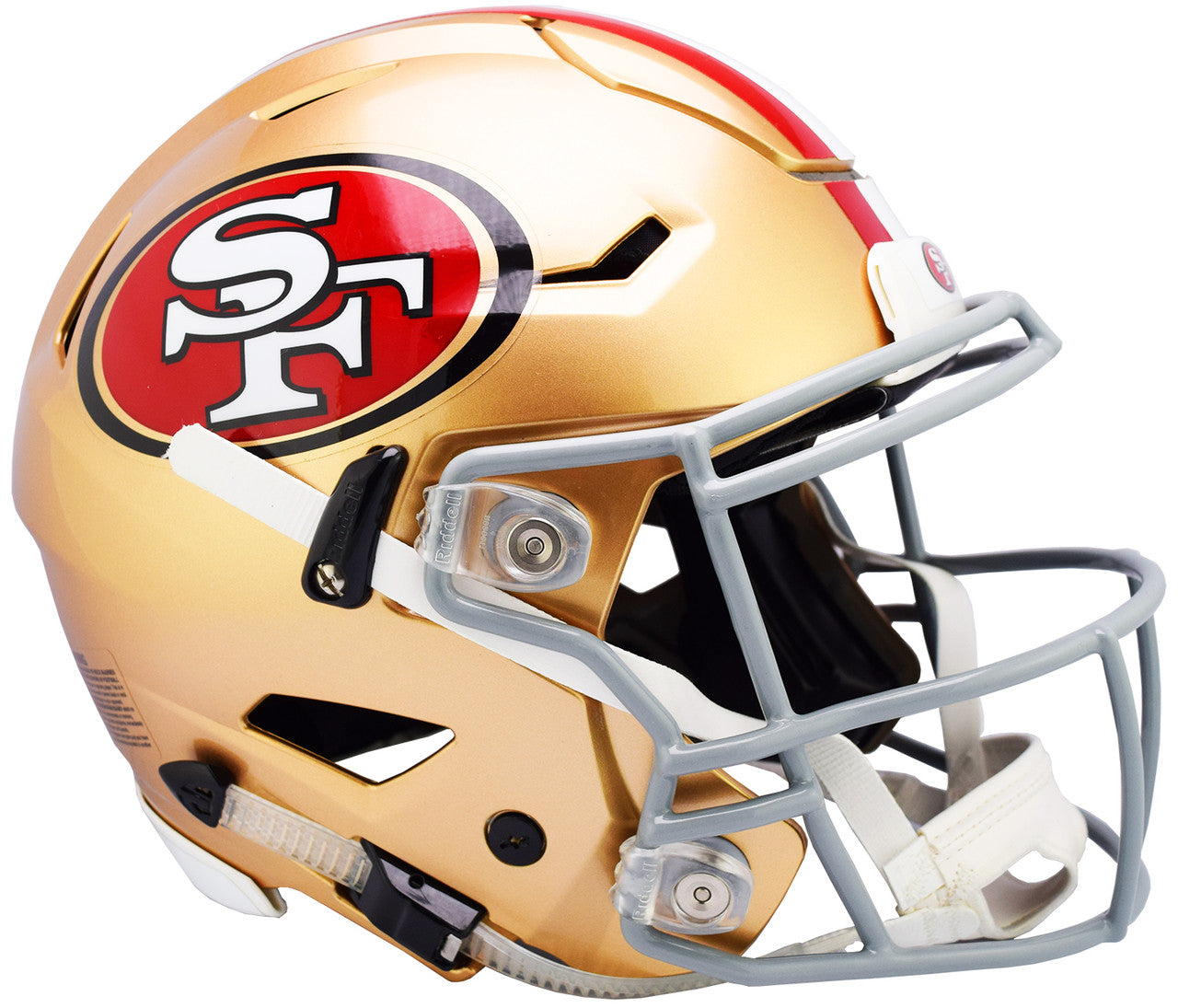 San Francisco 49ers Helmet Riddell Authentic Full Size SpeedFlex Style - Sports Collectibles, Sports Memorabilia, Sports Fan Shop, Sports Gifts
