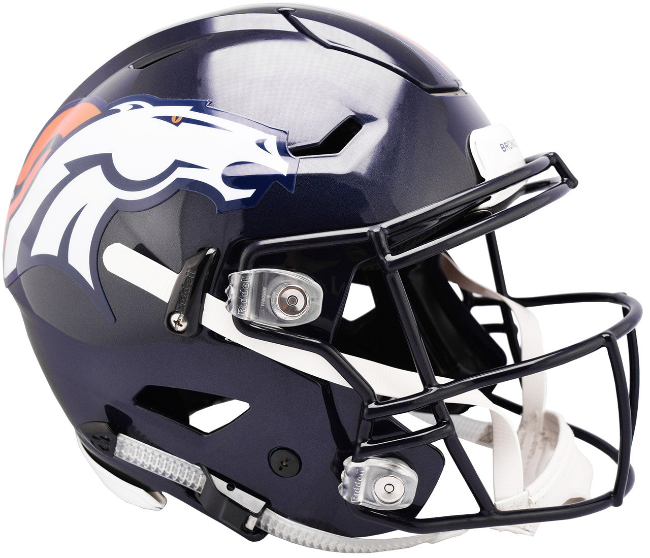 Denver Broncos Helmet Riddell Authentic Full Size SpeedFlex Style - Sports Collectibles, Sports Memorabilia, Sports Fan Shop, Sports Gifts