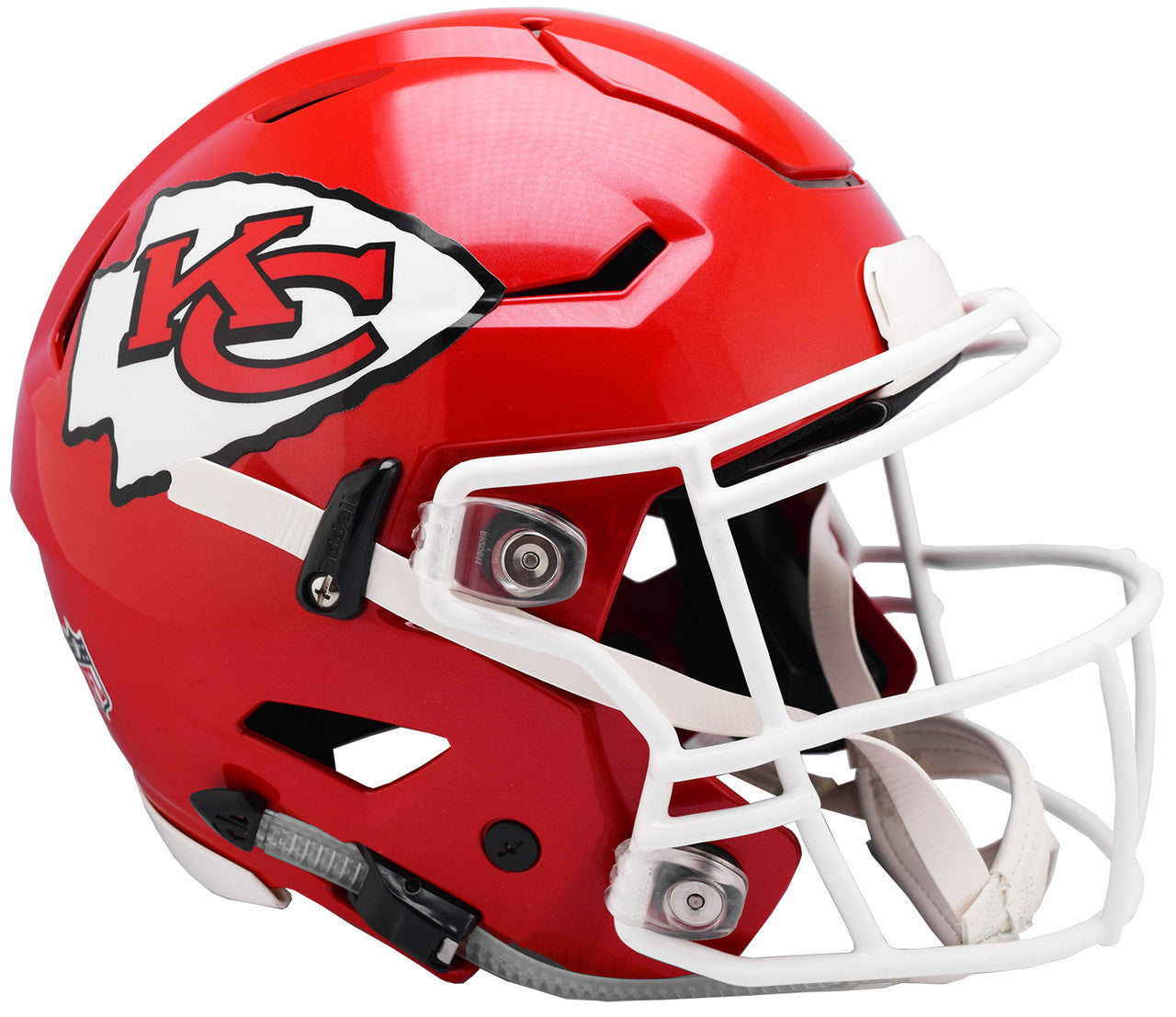Kansas City Chiefs Helmet Riddell Authentic Full Size SpeedFlex Style - Sports Collectibles, Sports Memorabilia, Sports Fan Shop, Sports Gifts