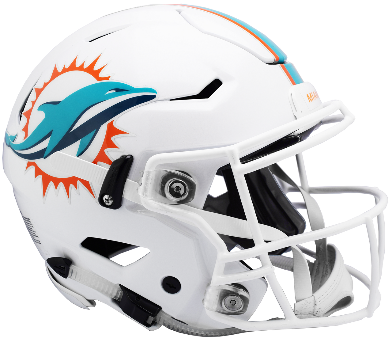 Miami Dolphins Helmet Riddell Authentic Full Size SpeedFlex Style - Sports Collectibles, Sports Memorabilia, Sports Fan Shop, Sports Gifts